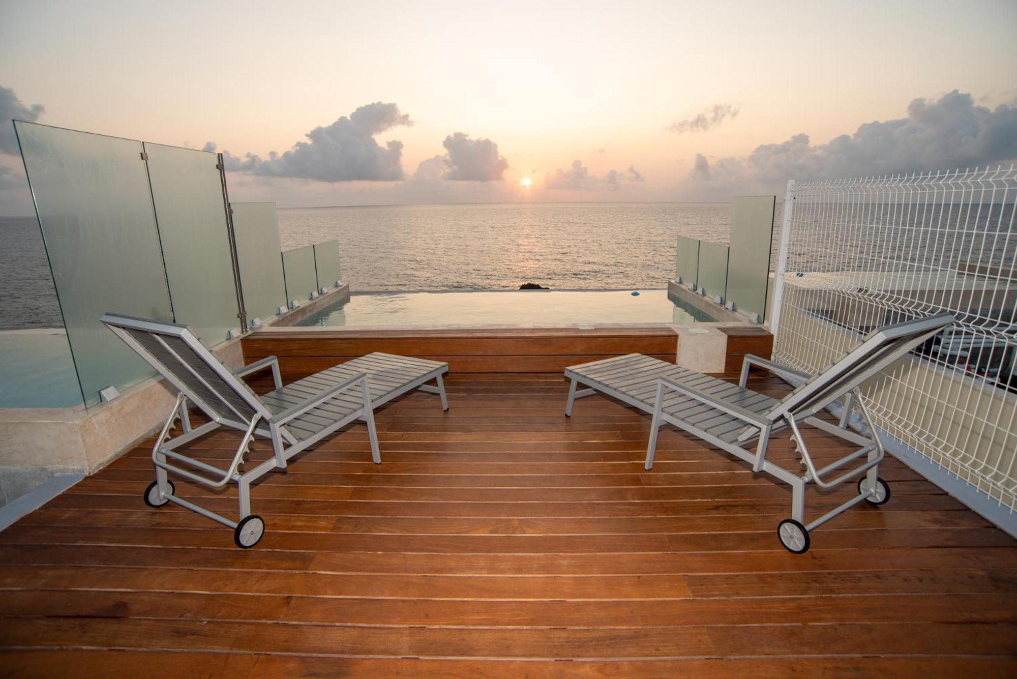 Casa Serena, Caribbean Paradise With Ocean View And Breathtaking Sunsets Apartamento Isla Mujeres
